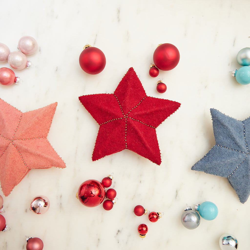 Blue Star Tree Topper