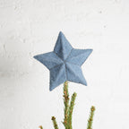Blue Star Tree Topper