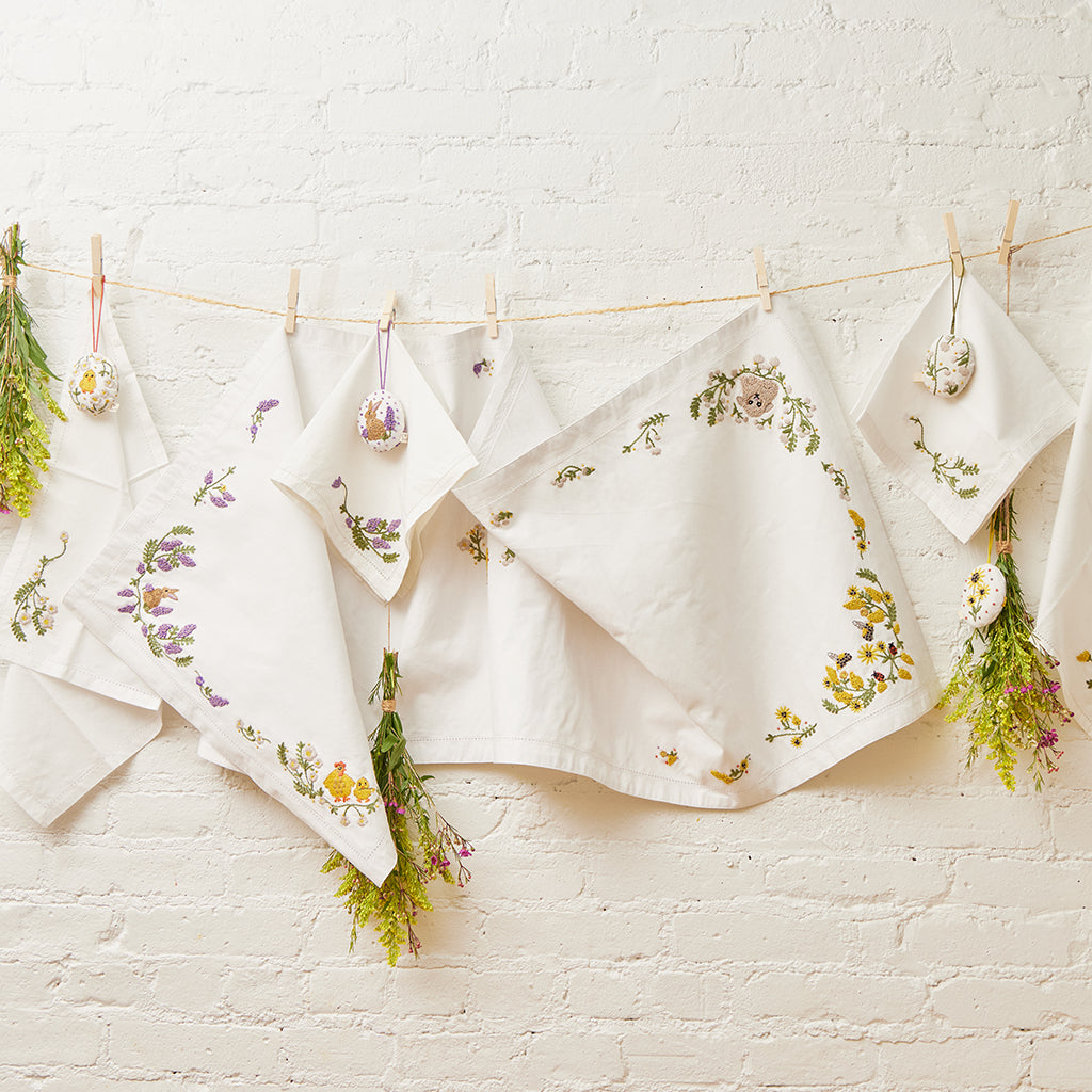 Easter Cotton Table Linens