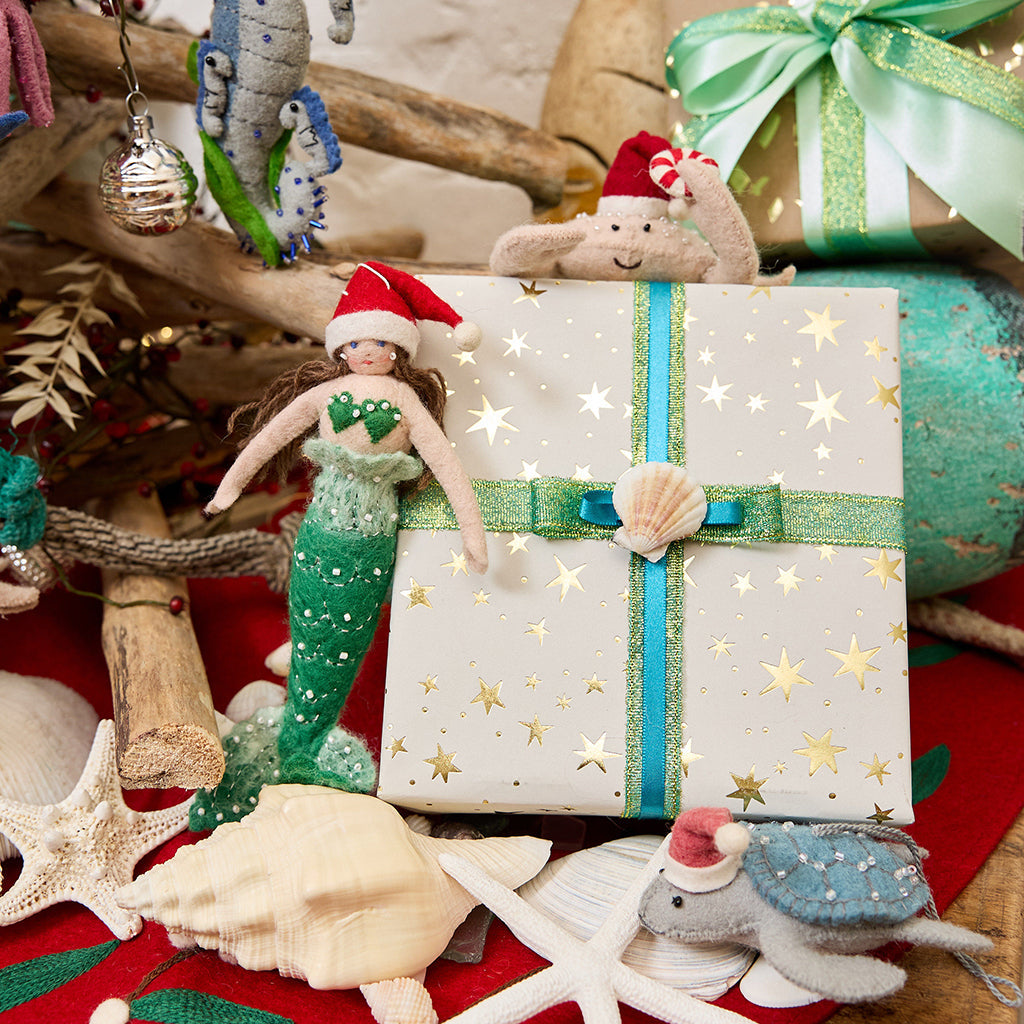 Christmas Mermaid Ornament Light