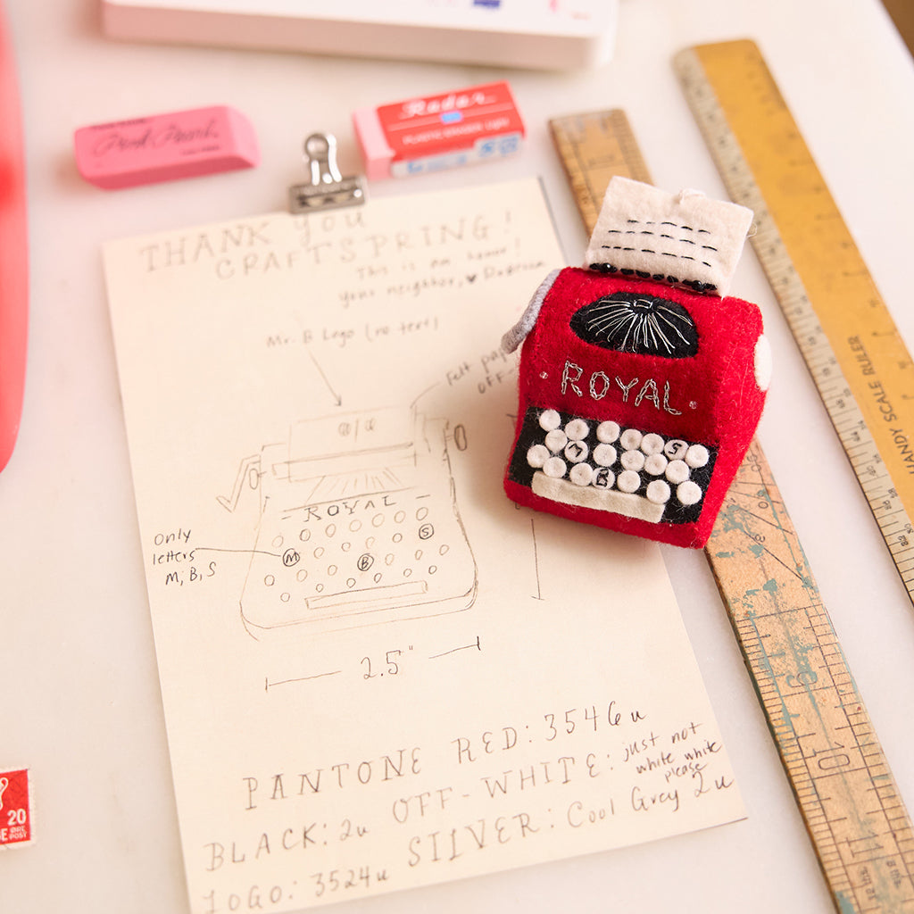 Mr. Boddington's Royal Typewriter