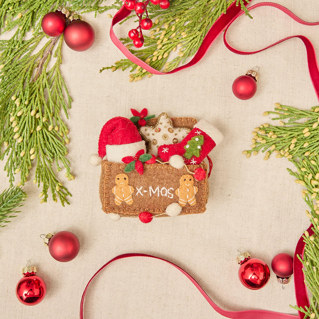 X-mas Decorations Box Ornament