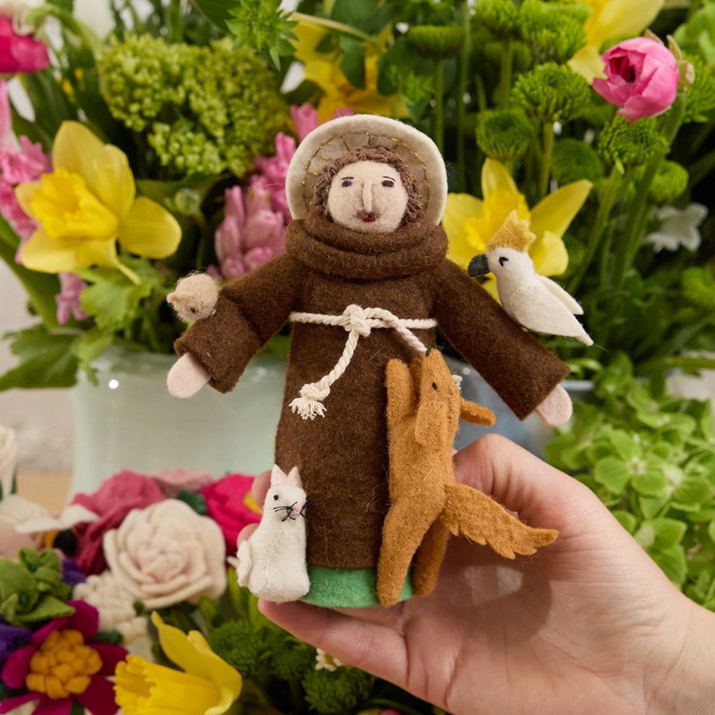 Saint Francis with Pets