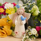 Spring Angel with Birds