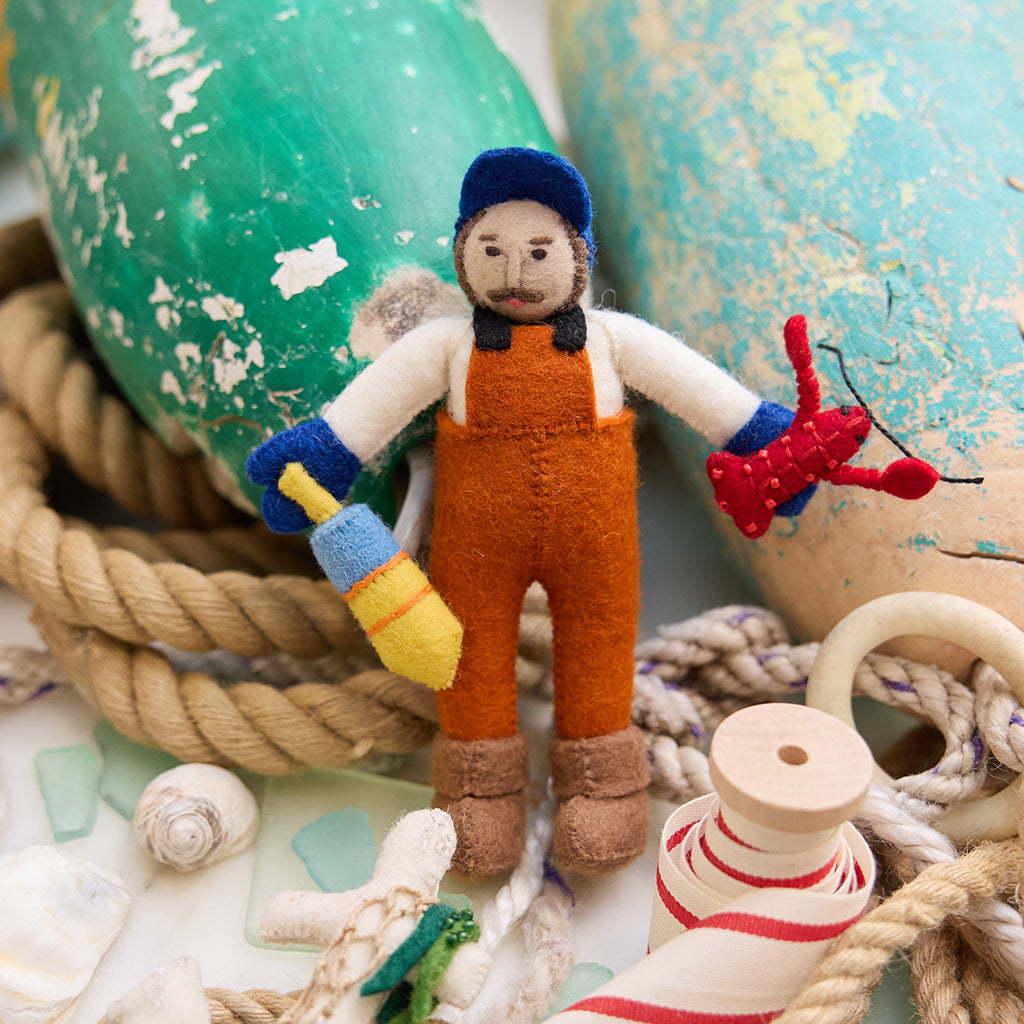 Maine Lobsterman Ornament