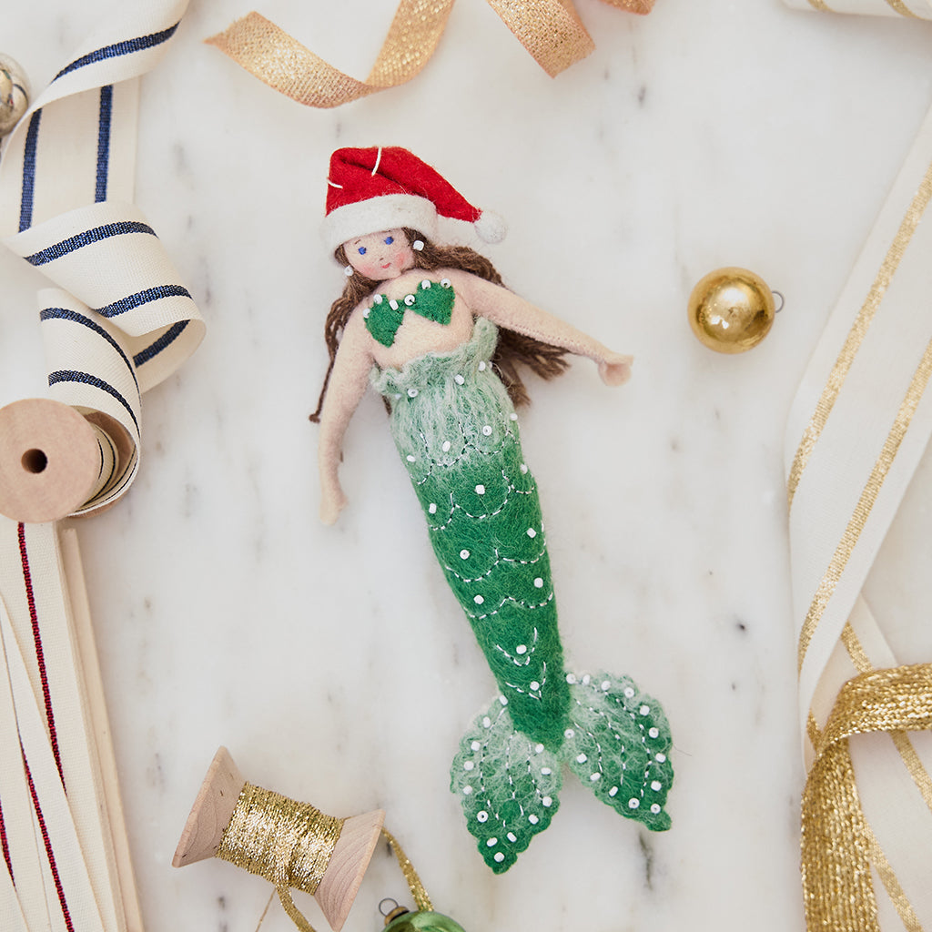 Christmas Mermaid Ornament Light