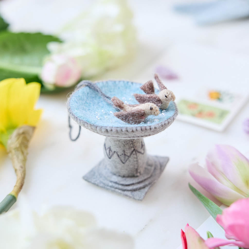 Bird Bath Ornament