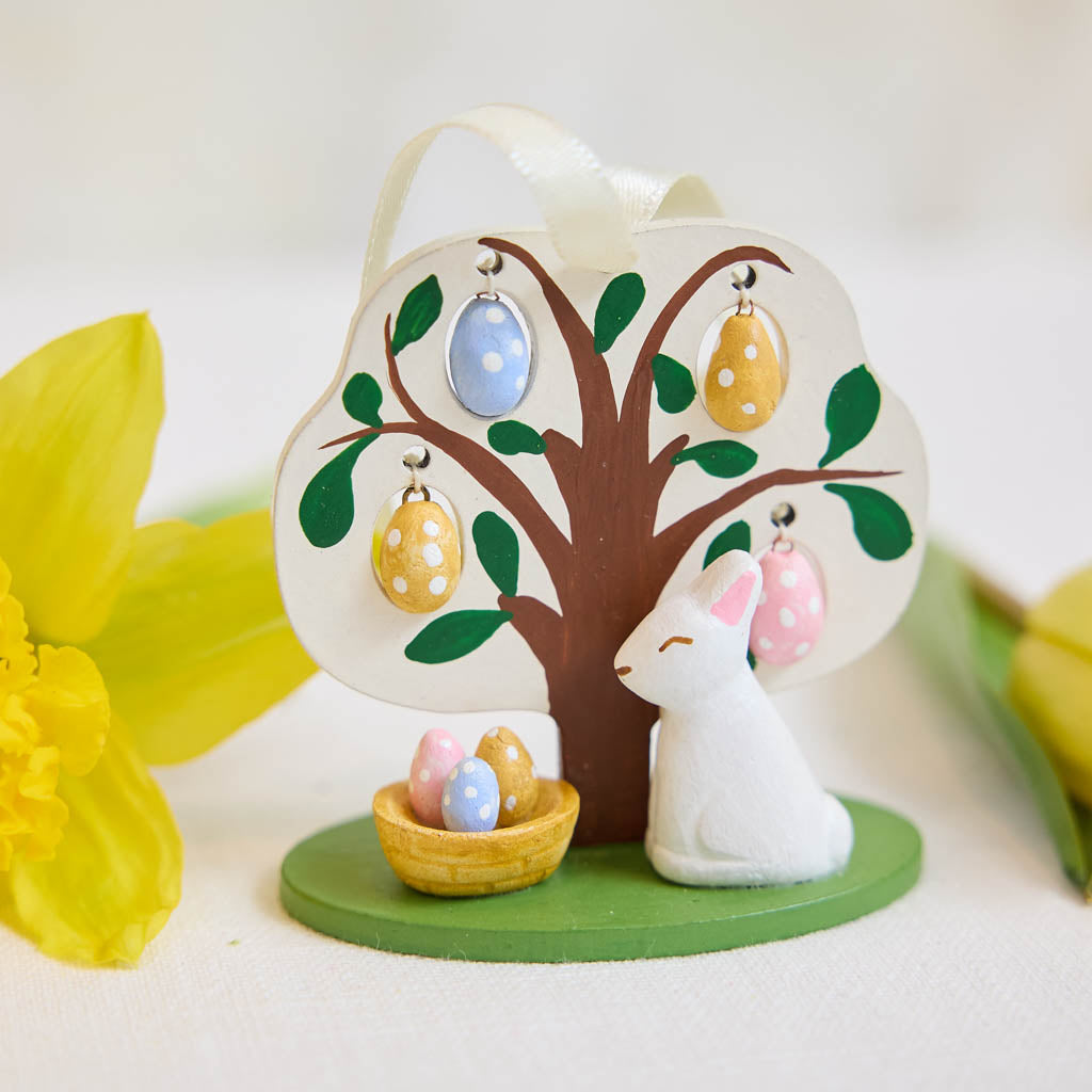 Easter Tree Bunny Wood