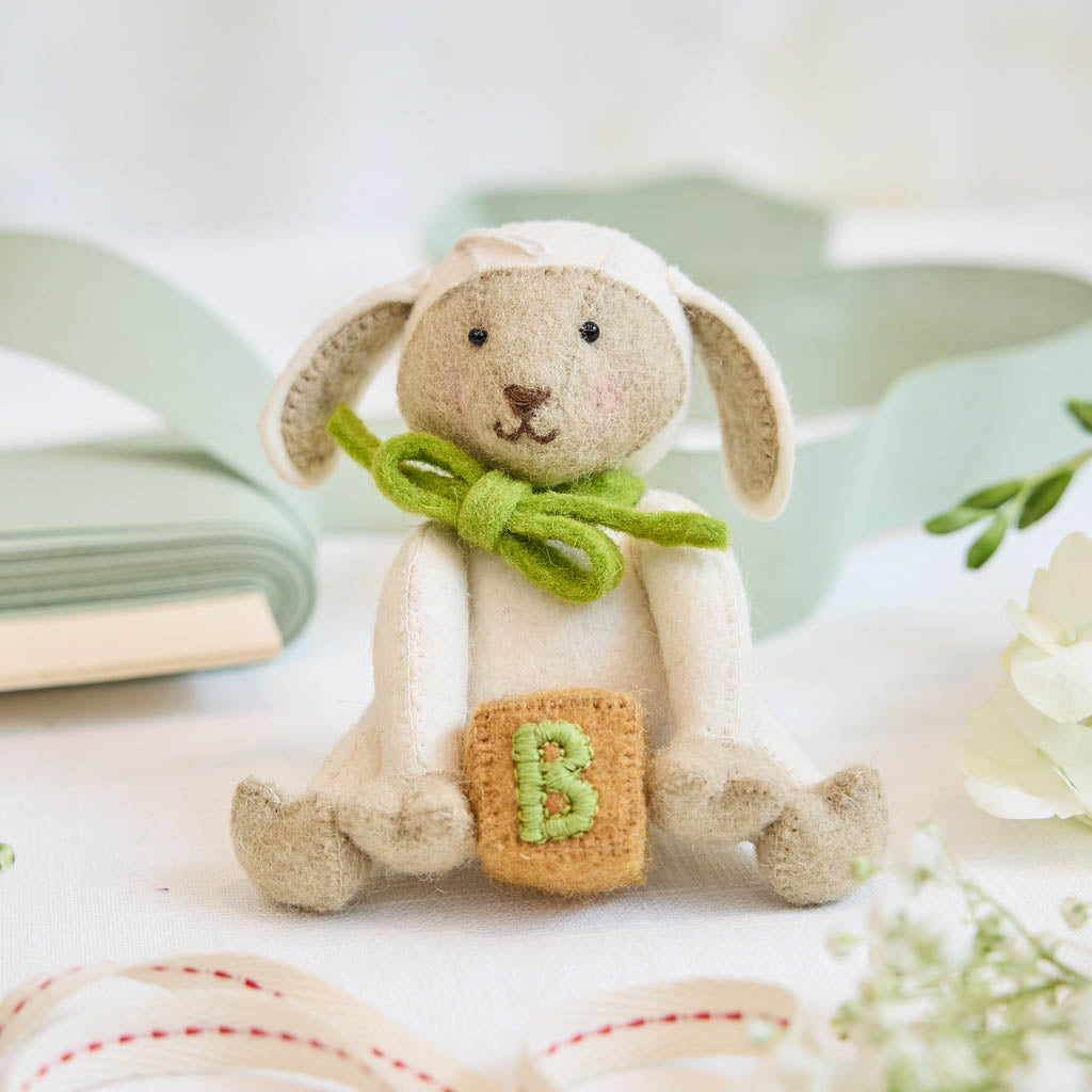 Lamb Stuffed Animal Ornament