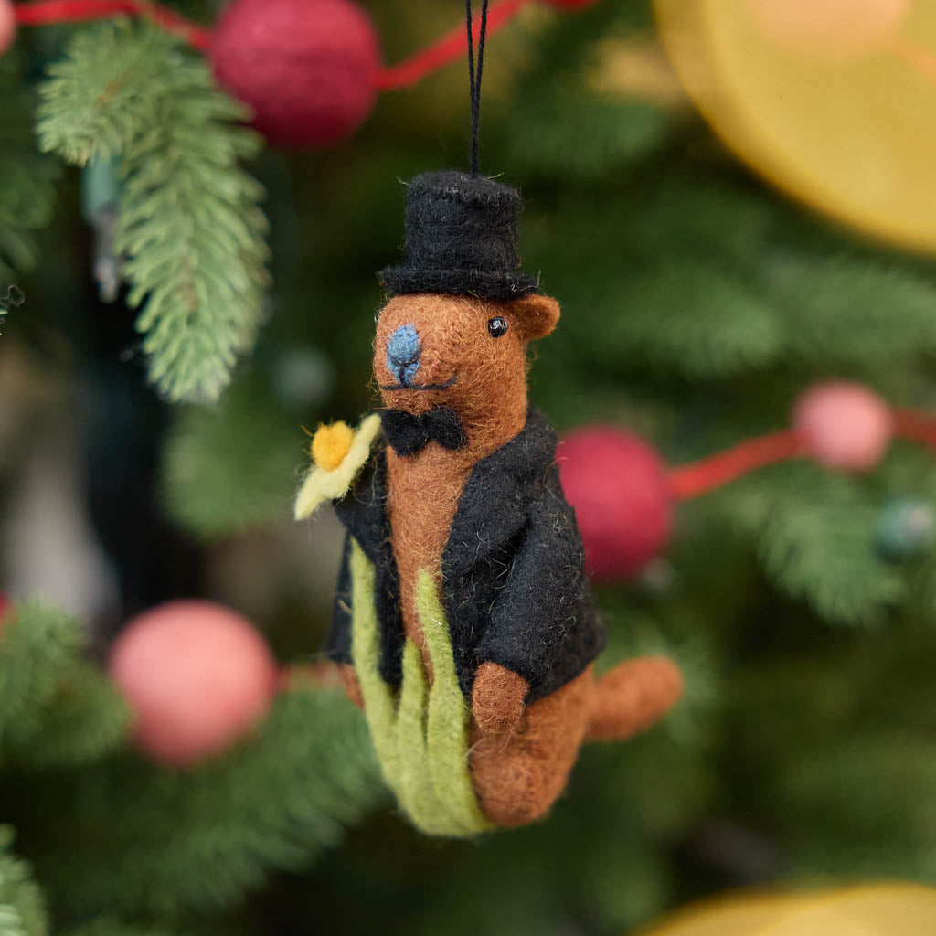 Groundhog's Day Ornament