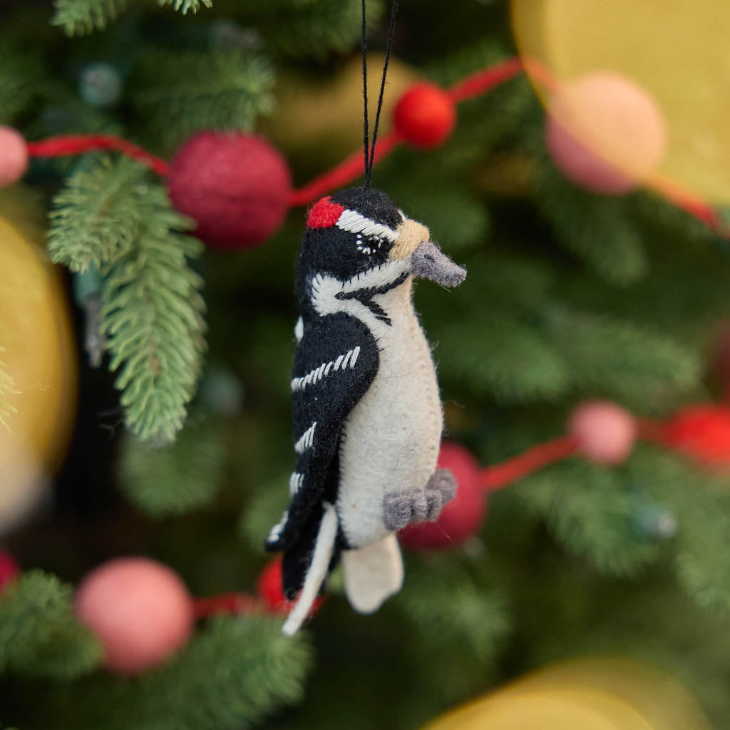 Hairy Woodpecker Ornament