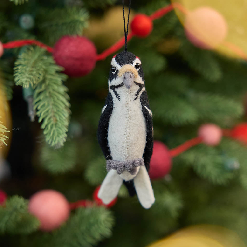 Hairy Woodpecker Ornament