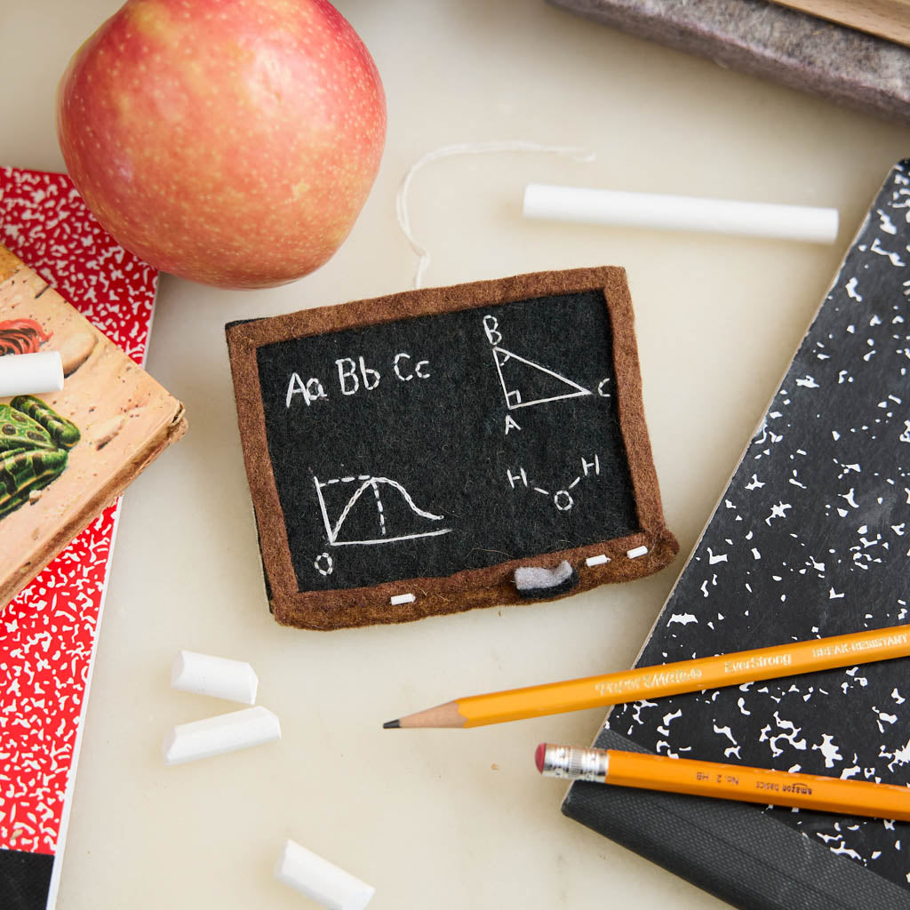 School Blackboard Ornament