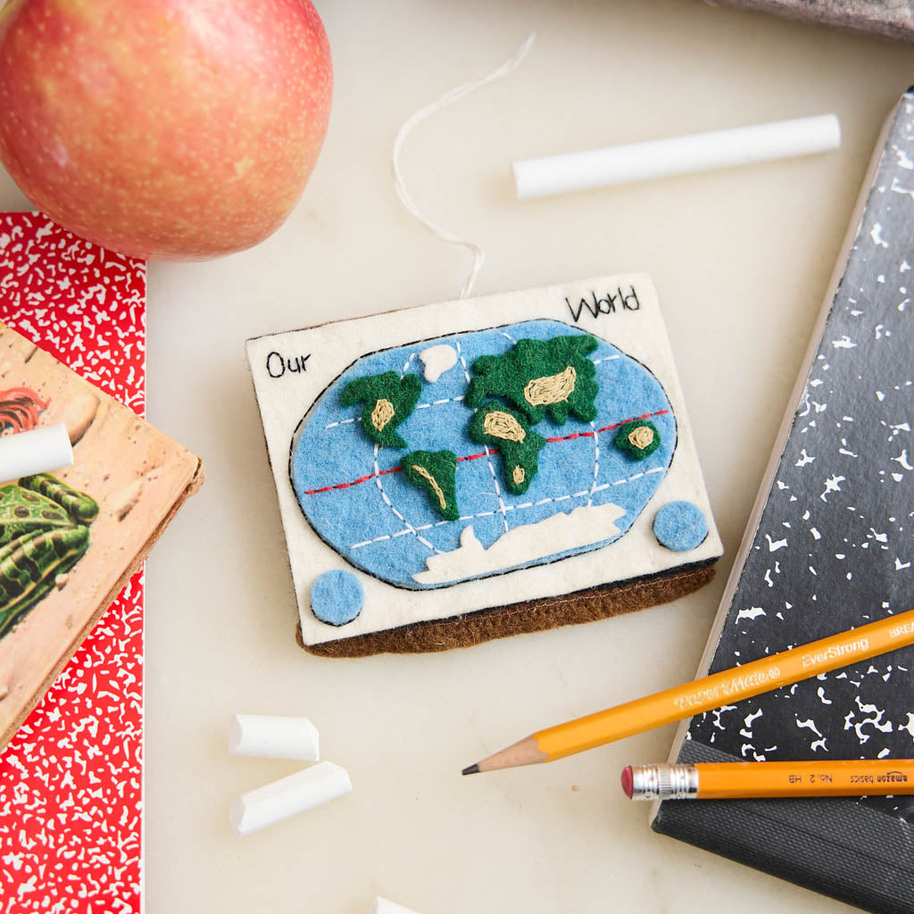 School Blackboard Ornament