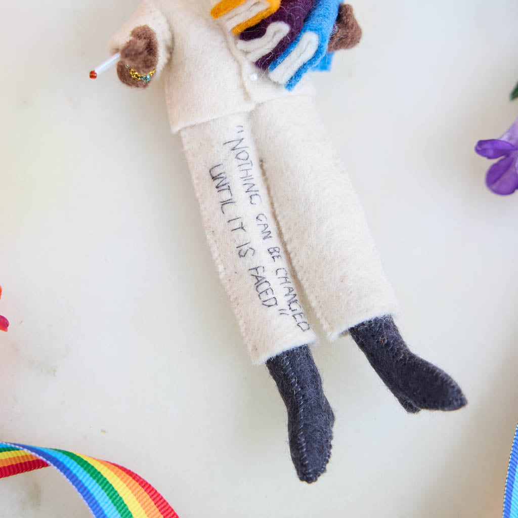 James Baldwin Ornament