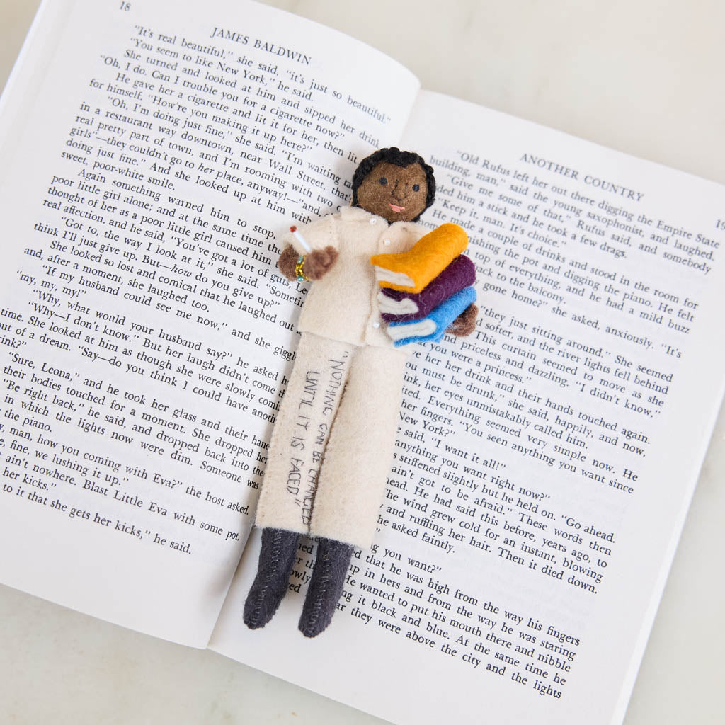 James Baldwin Ornament