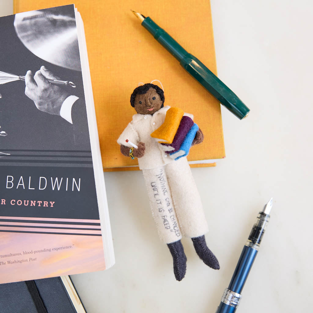 James Baldwin Ornament