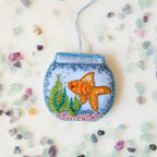 Fishbowl Beaded Ornament
