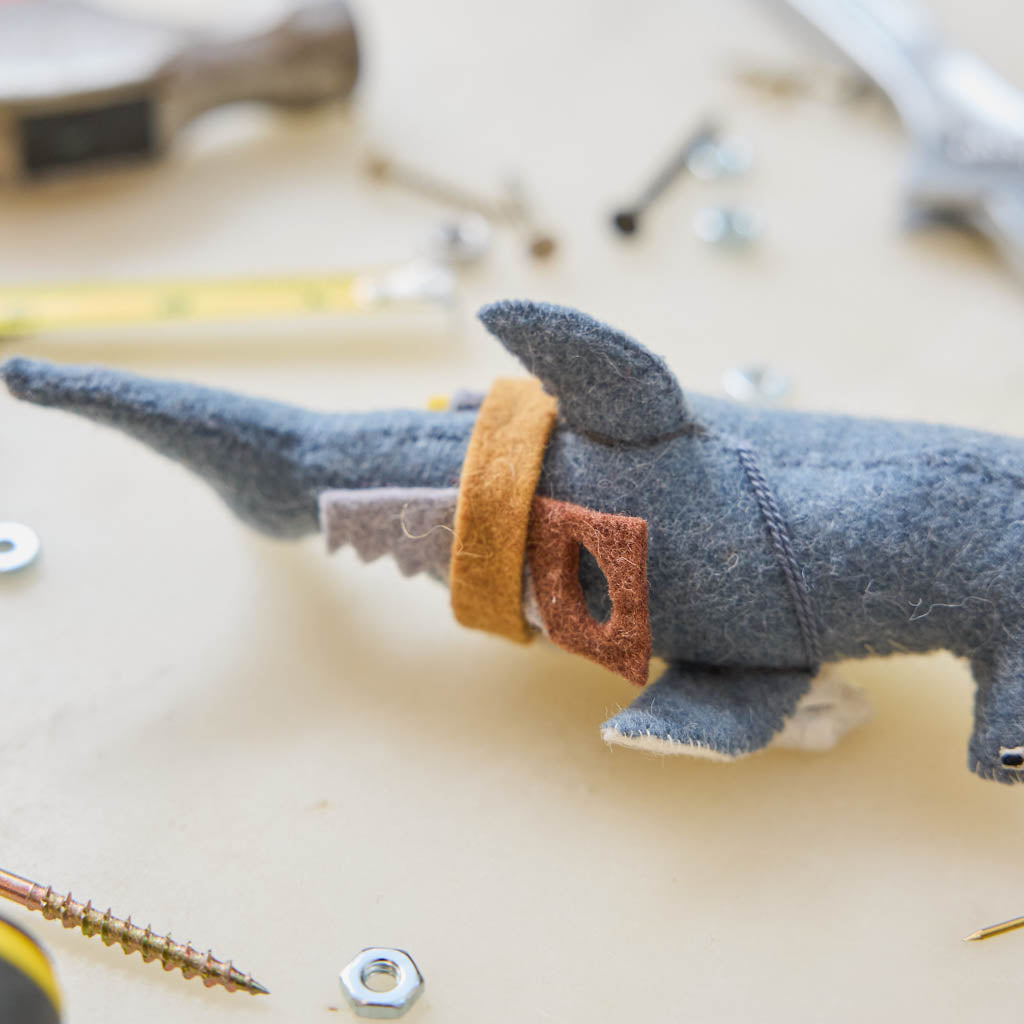 Handy Hammerhead Shark Ornament