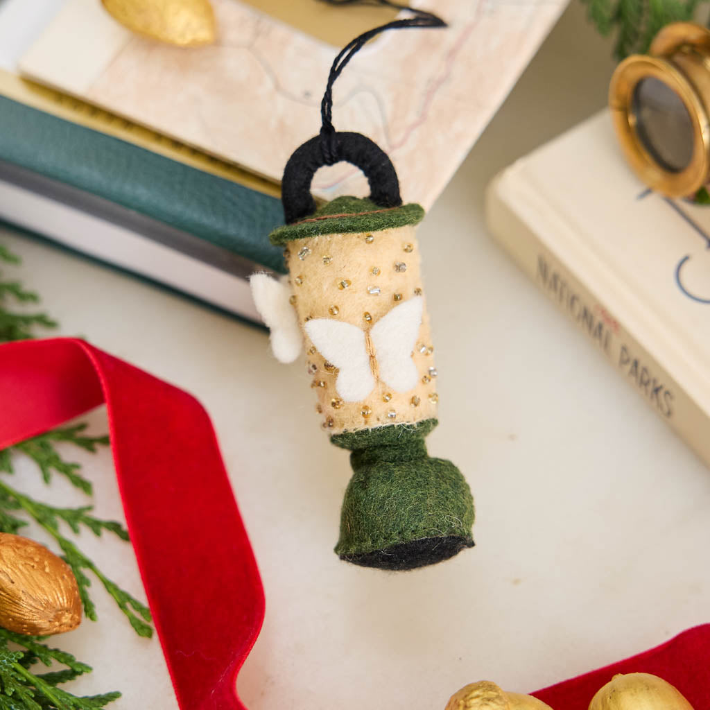 Camping Lantern Ornament