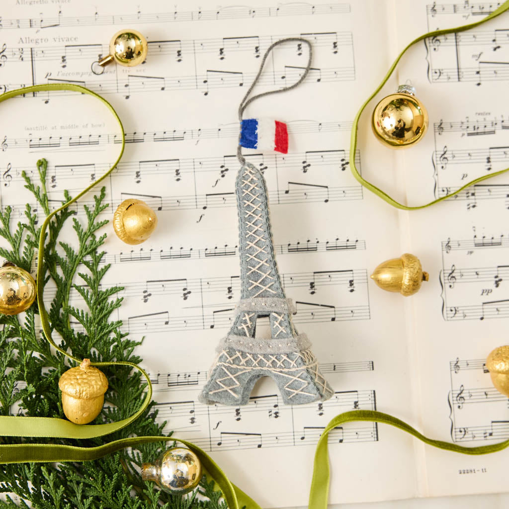 Eiffel Tower Ornament