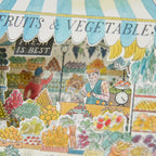 Vegetable Stand Pop-up Card