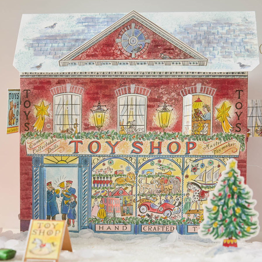 Toy Shop Paper Calendar
