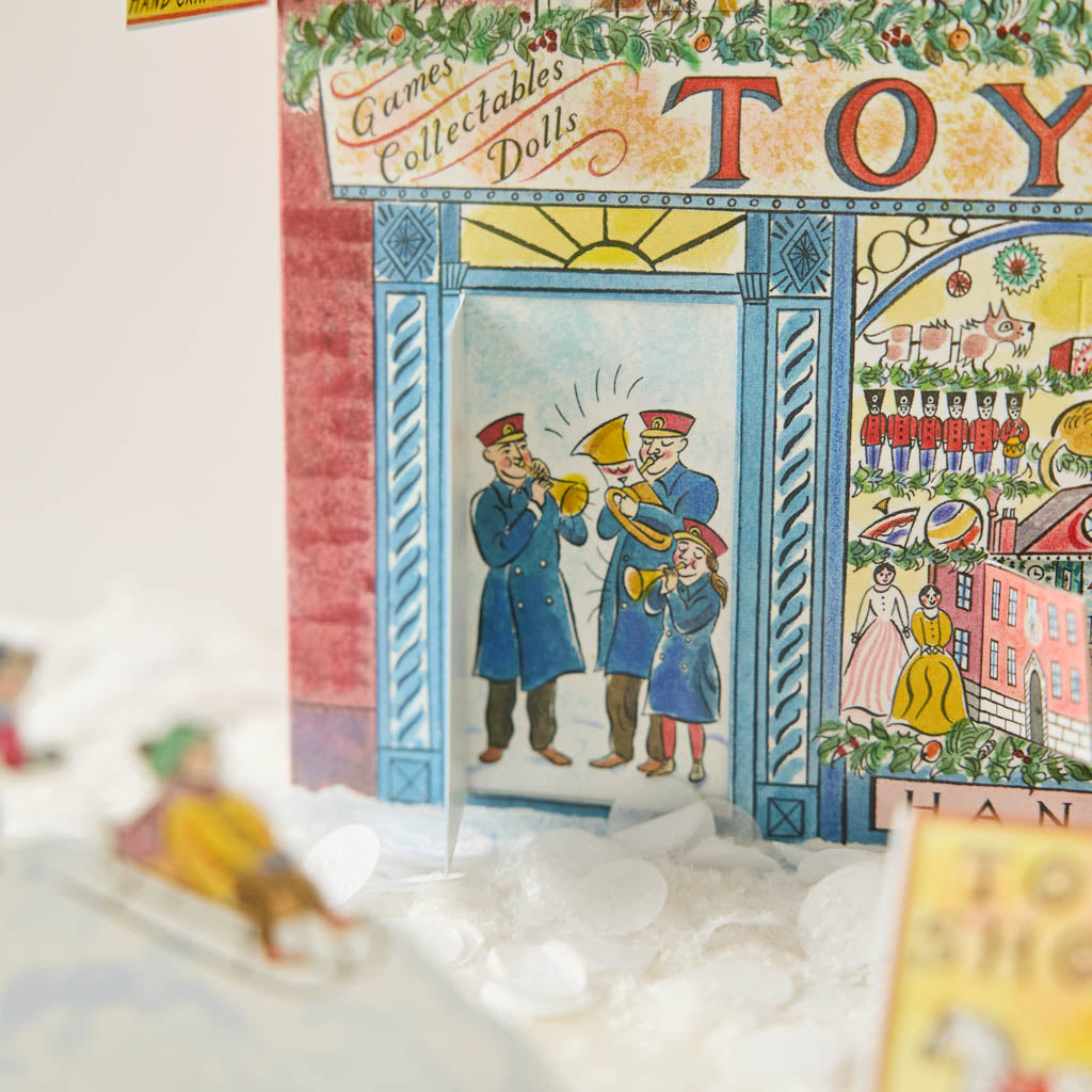 Toy Shop Paper Calendar
