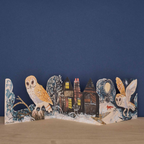 Silent Flight Tri-Fold Card