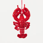 Bejeweled Red Lobster Ornament
