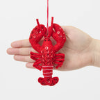Bejeweled Red Lobster Ornament
