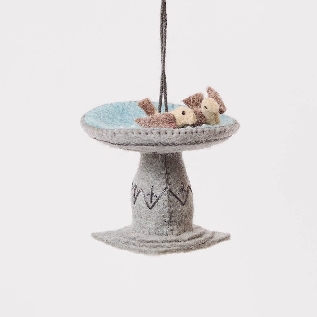Bird Bath Ornament