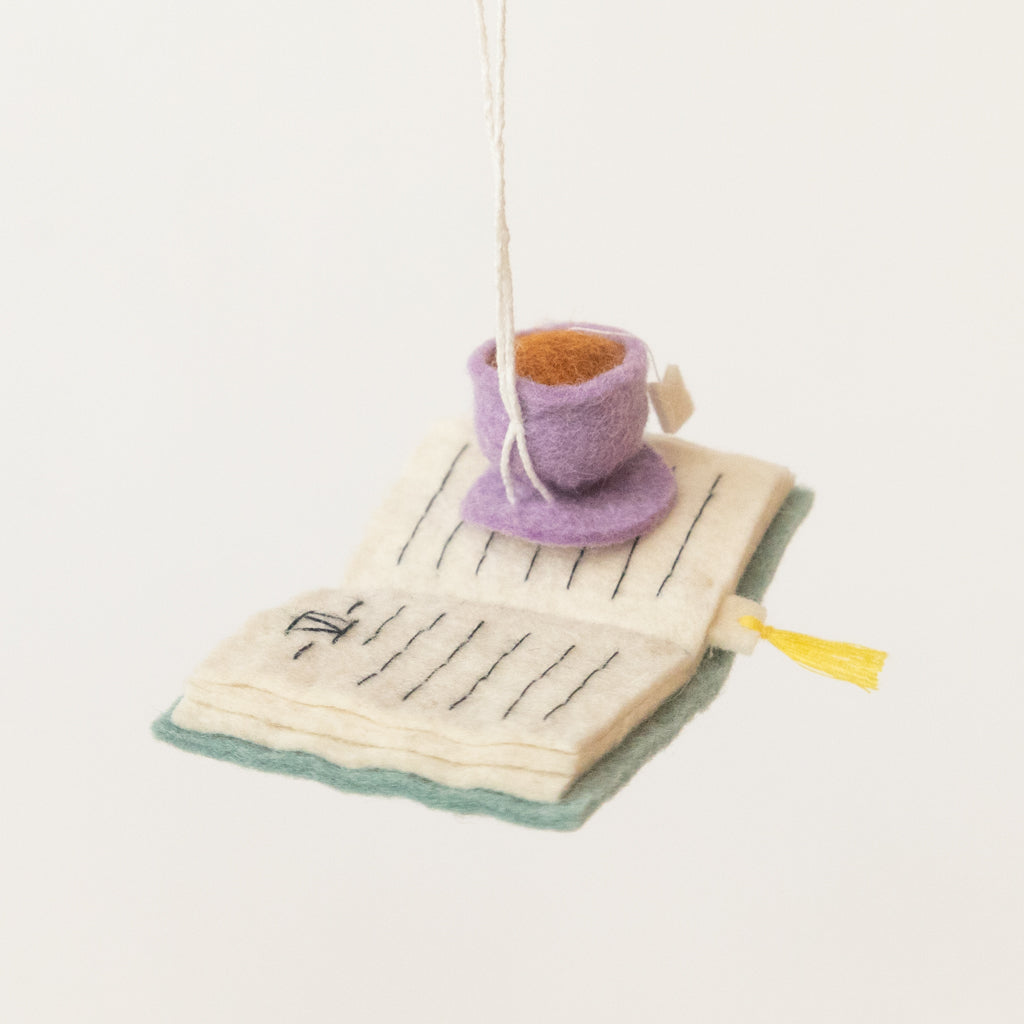 Book Lover's Brew Ornament
