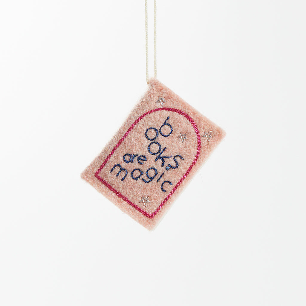 Books Are Magic Ornament