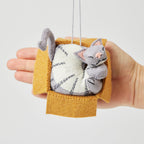 Cat in Box Ornament