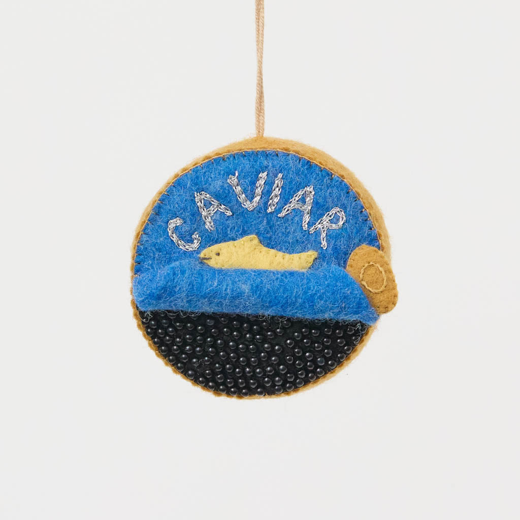 Caviar Tin Ornament