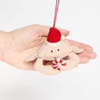 Christmas Crab Ornament
