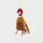 Country Pheasant Ornament