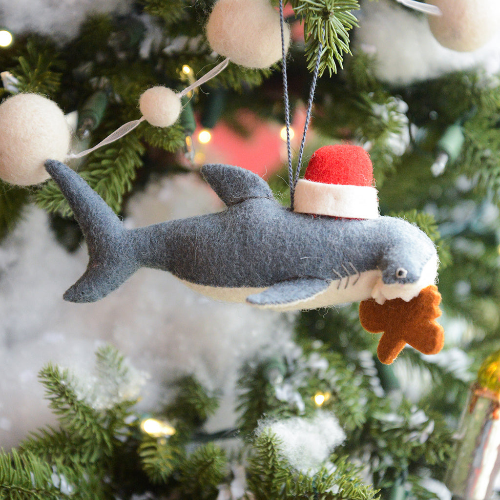 Santa Hammerhead with Gingerbread