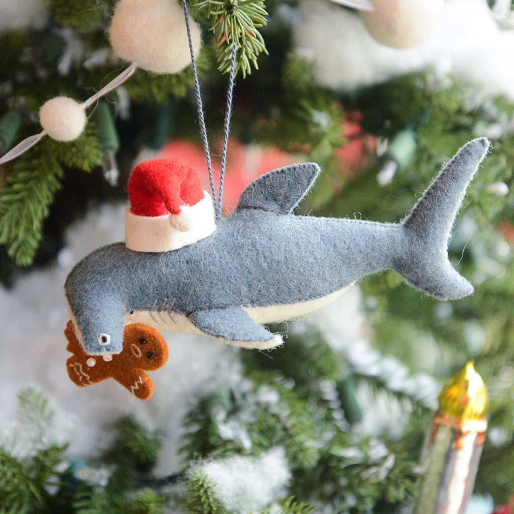 Santa Hammerhead with Gingerbread