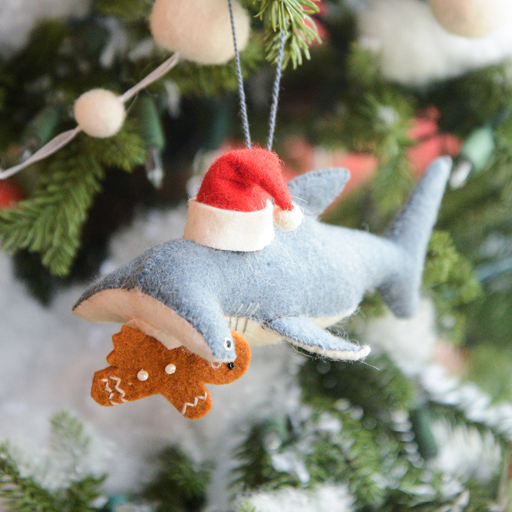 Santa Hammerhead with Gingerbread