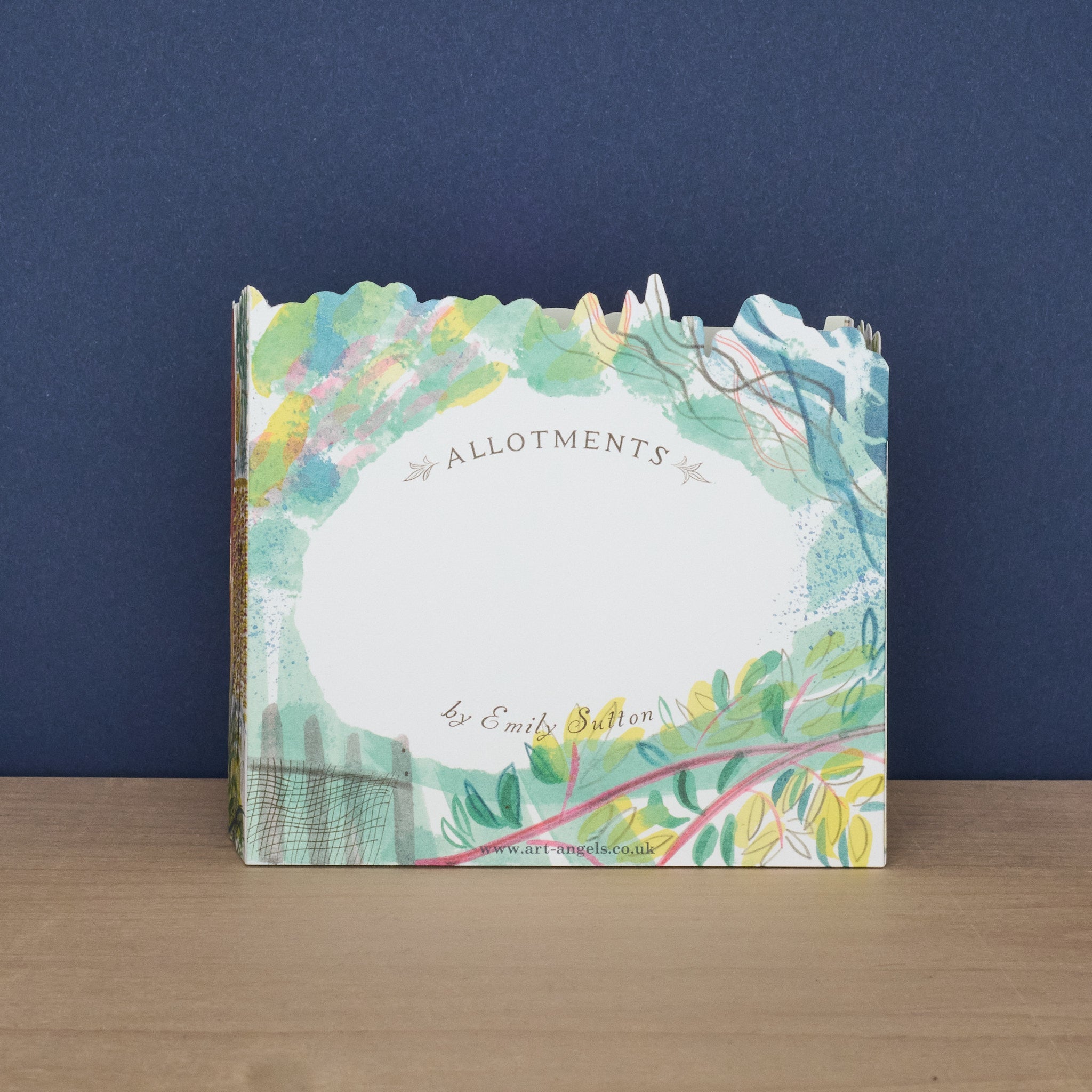 Chickens in Garden Card