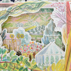 Chickens in Garden Card