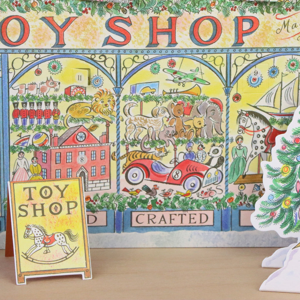 Toy Shop Paper Calendar
