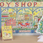 Toy Shop Paper Calendar