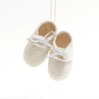 First Christmas Baby Booties
