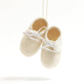First Christmas Baby Booties
