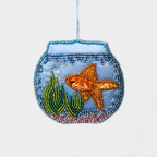 Fishbowl Beaded Ornament