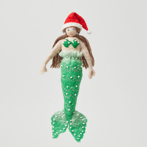 Christmas Mermaid Ornament Light