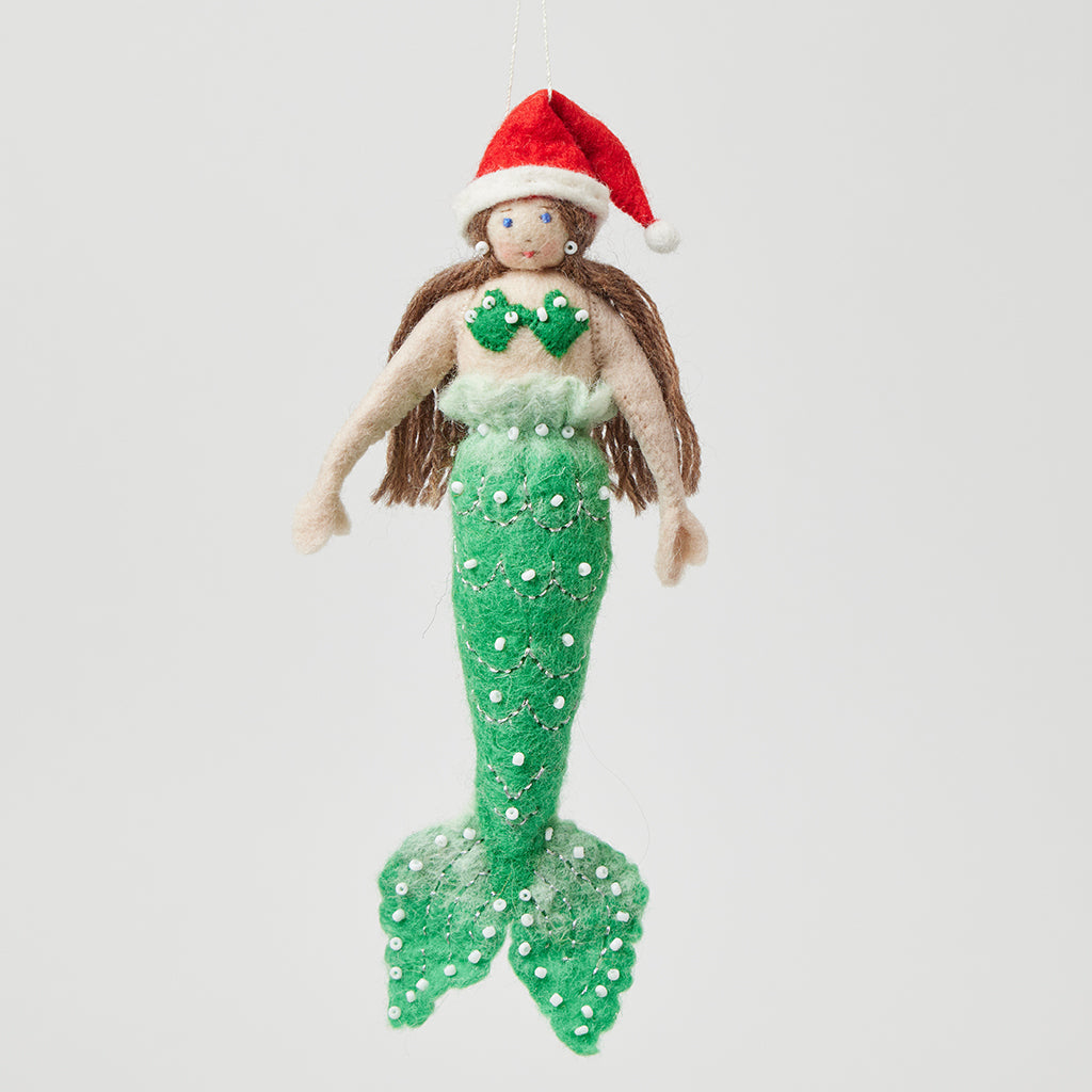 Christmas Mermaid Ornament Light